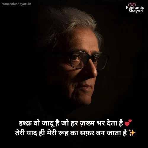 Gulzar Ishq Shayari in Hindi