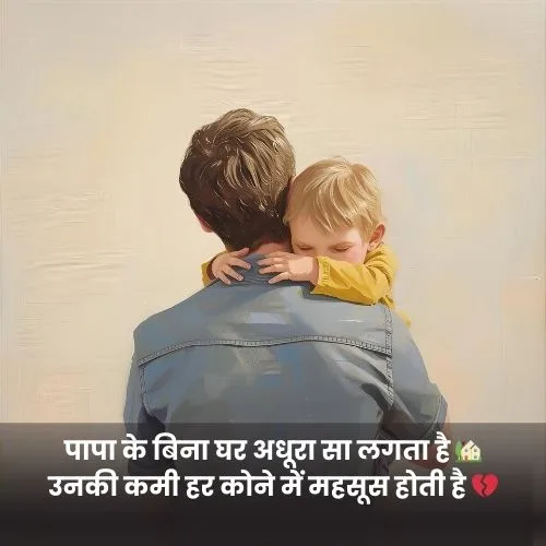 Miss You Papa Shayari