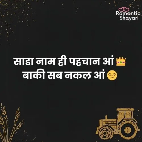 Punjabi Attitude Shayari 😎