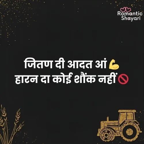 Punjabi Attitude Shayari 😎