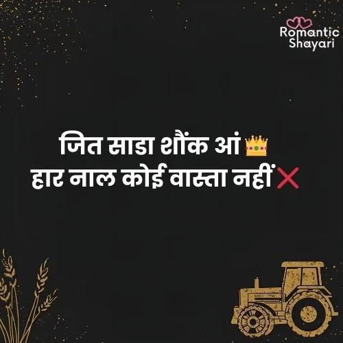 Punjabi Attitude Shayari 😎