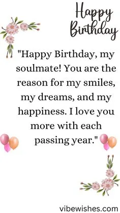 birthday wishes for love