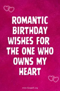 birthday wishes for love