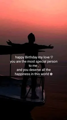 birthday wishes for love