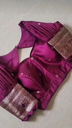 back neck latest blouse designs