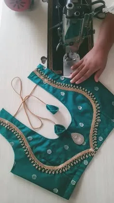 back neck latest blouse designs