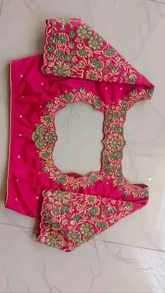 back neck latest blouse designs