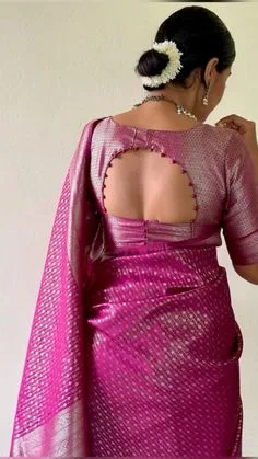 back neck latest blouse designs