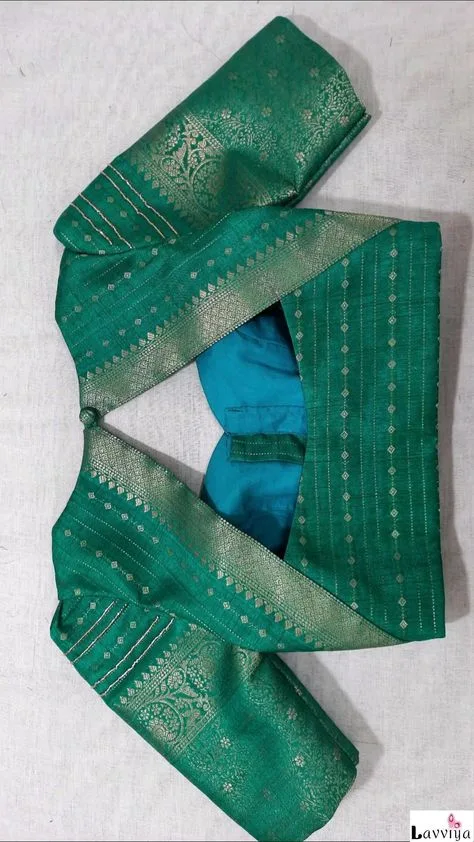 back neck latest blouse designs