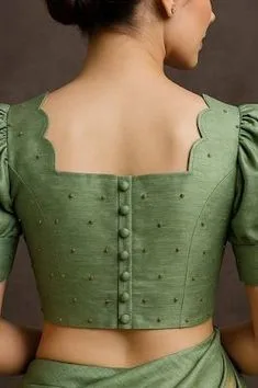 back neck latest blouse designs