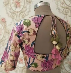back neck latest blouse designs