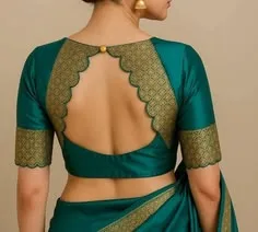 back neck latest blouse designs