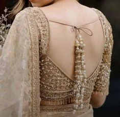 back neck latest blouse designs