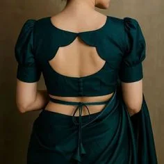 back neck latest blouse designs