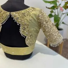 back neck latest blouse designs