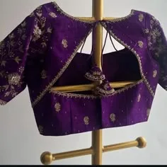 back neck latest blouse designs