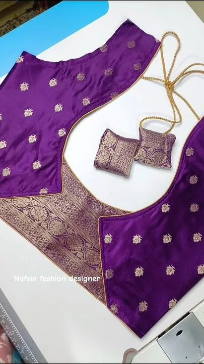back neck latest blouse designs