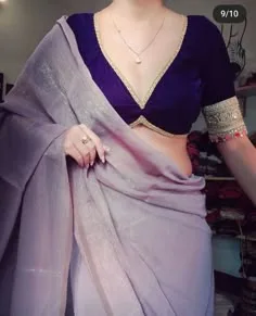 back neck latest blouse designs