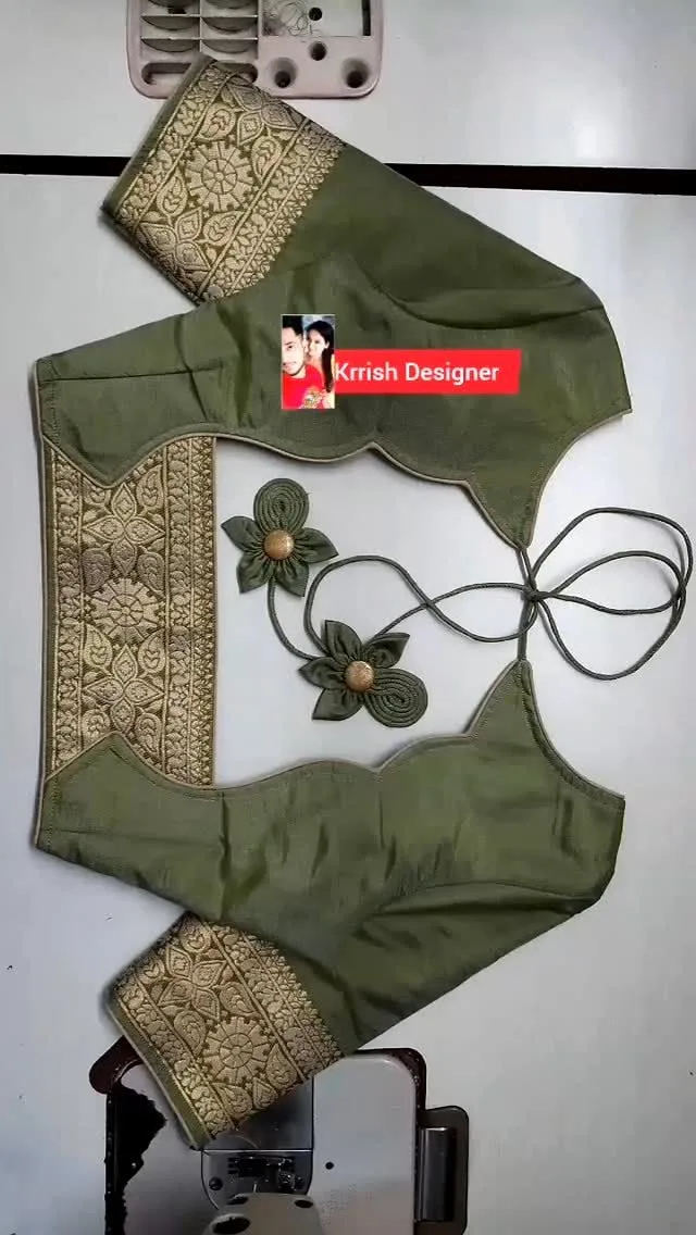back neck latest blouse designs