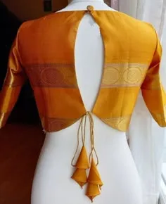 back neck latest blouse designs