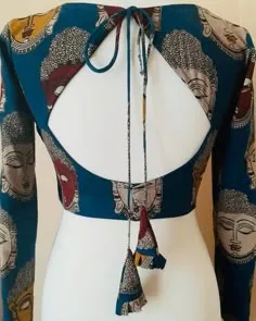 back neck latest blouse designs