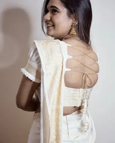 back neck latest blouse designs