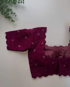 back neck latest blouse designs