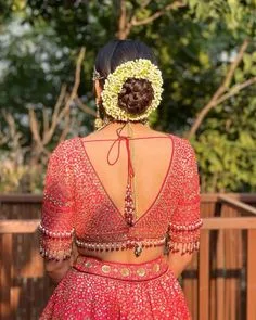 back neck latest blouse designs
