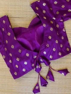 back neck latest blouse designs