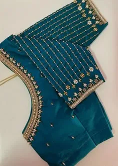 back neck latest blouse designs