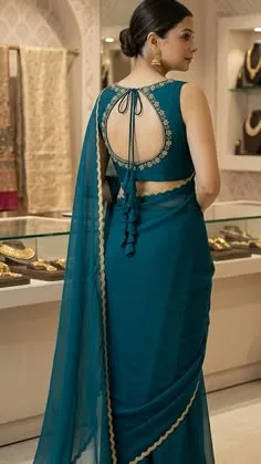 fancy latest blouse designs