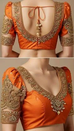 fancy latest blouse designs