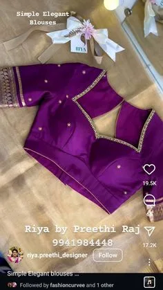 fancy latest blouse designs