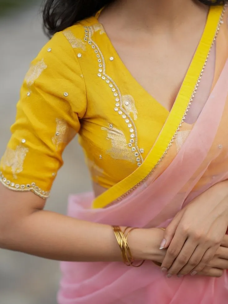 fancy latest blouse designs