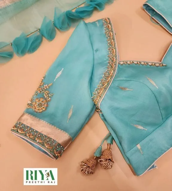 fancy latest blouse designs