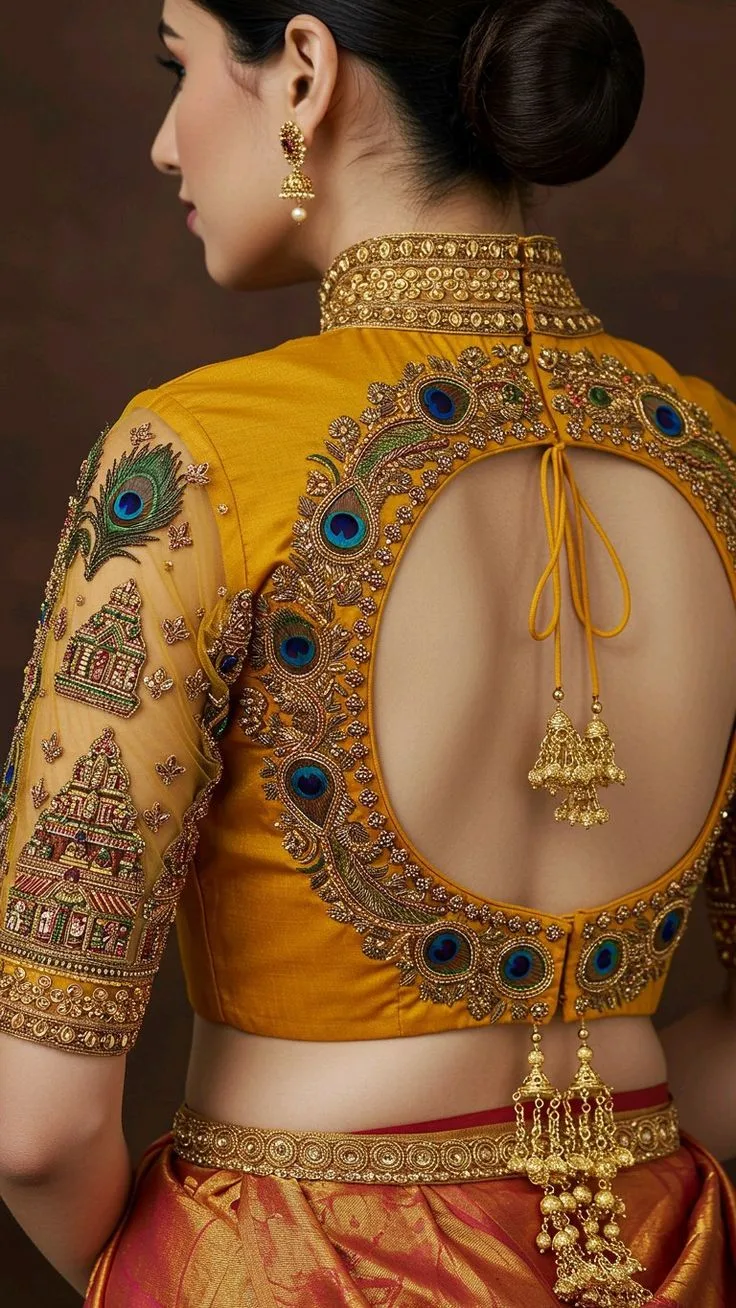 fancy latest blouse designs