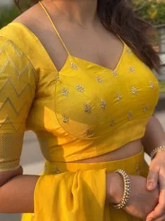 fancy latest blouse designs