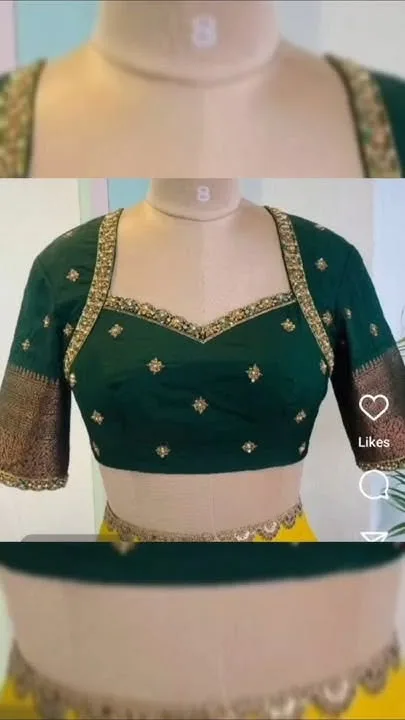 fancy latest blouse designs