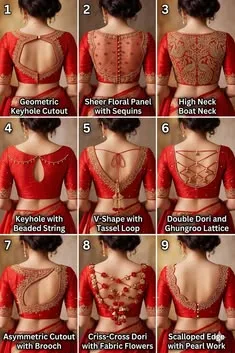 latest blouse designs front and back
