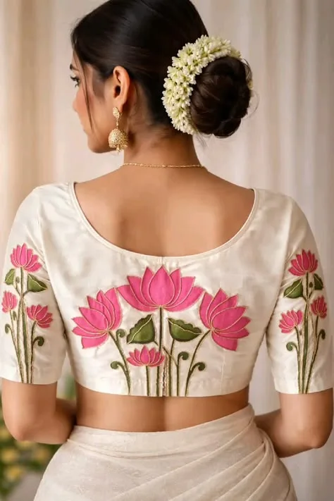latest blouse designs front and back