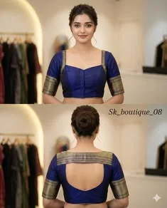 latest blouse designs front and back
