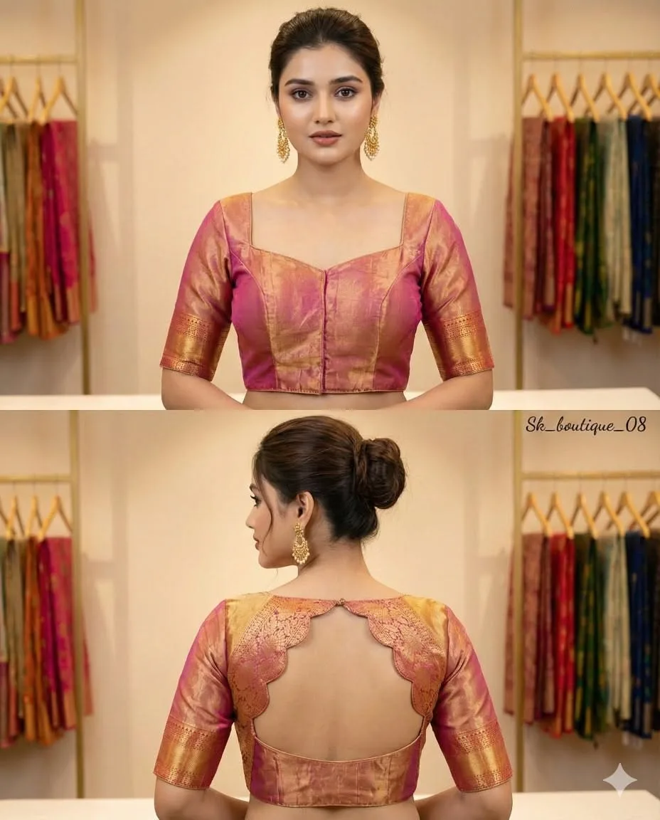 latest blouse designs front and back