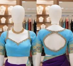 latest blouse designs front and back