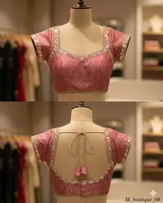 latest blouse designs front and back