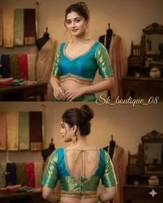 latest blouse designs front and back