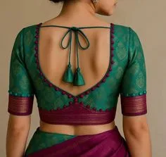 latest blouse designs front and back