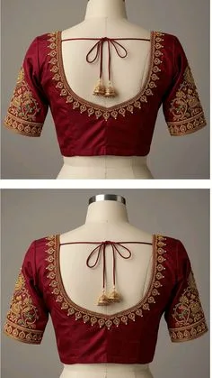 latest blouse designs front and back