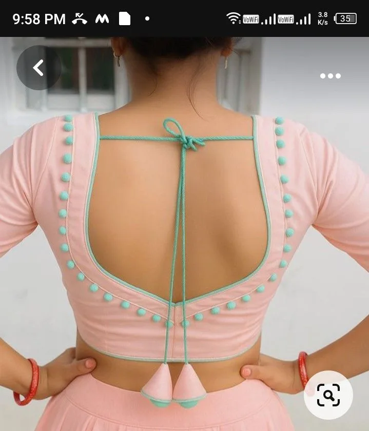 latest blouse designs front and back