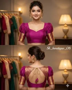 latest blouse designs front and back