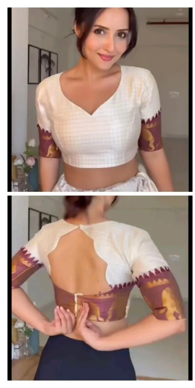 latest blouse designs front and back
